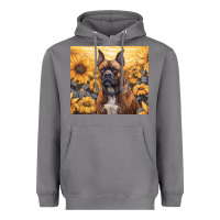 Storm boxer dog Heavyweight Hoodie - Unal Design