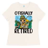 Bone o' fishally retired Ladies Tee - BarkalooDesign