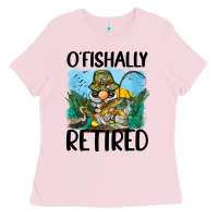 Bubblegum Pink o' fishally retired Ladies Tee - BarkalooDesign
