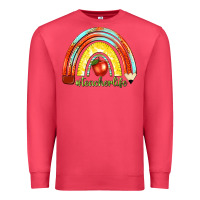 Cardinal teacher life with rainbow Premium Sweatshirt - texasbilliewilder