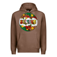Chestnut Christmas Believe Premium Hoodie - Artiststas