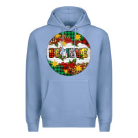 Colony Blue Christmas Believe Premium Hoodie - Artiststas