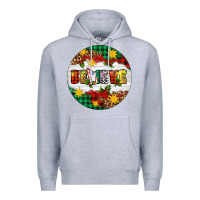 Heather Grey Christmas Believe Premium Hoodie - Artiststas