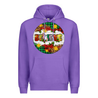 Purple Christmas Believe Premium Hoodie - Artiststas