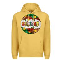 Antique Gold Christmas Believe Premium Hoodie - Artiststas