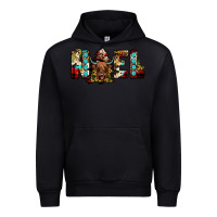 Black noel Urban Hoodie - JahusDesignShop