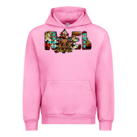 Fuchsia Pink noel Urban Hoodie - JahusDesignShop