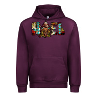 Mauve Wine noel Urban Hoodie - JahusDesignShop