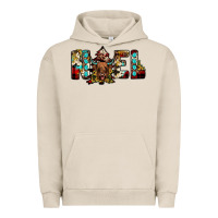 Pigment French Oak noel Urban Hoodie - JahusDesignShop