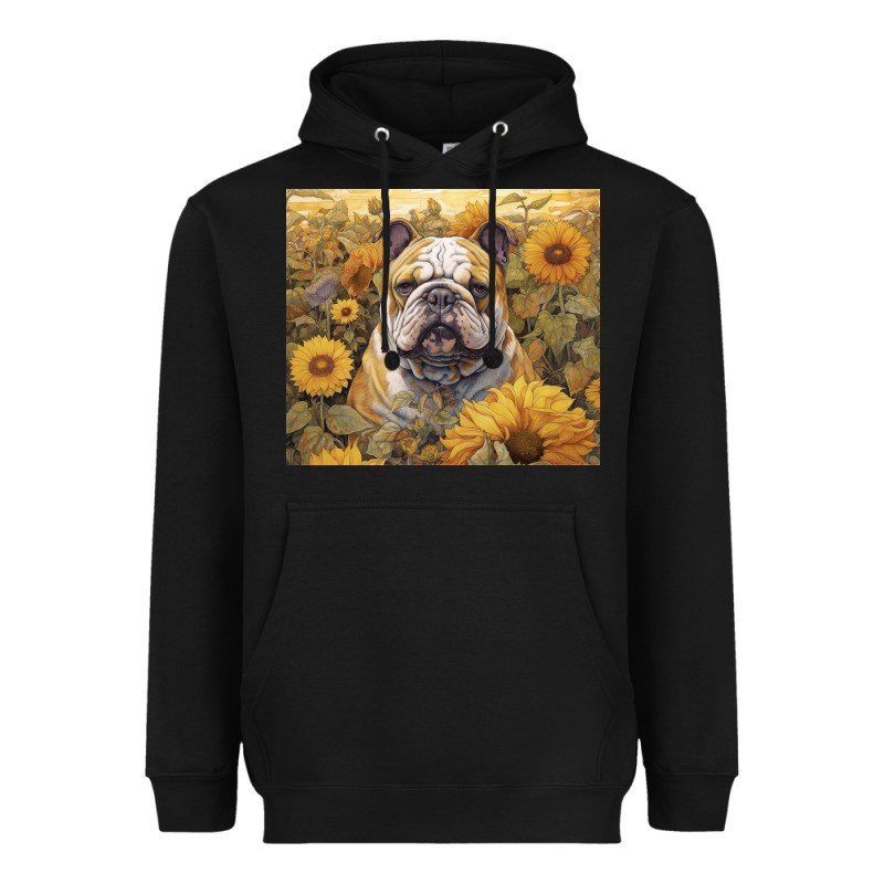 Bulldog Heavyweight Hoodie by Unal Design | Teevron