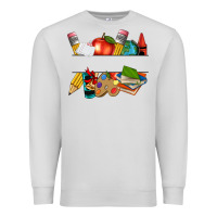 Dove Grey teacher name frame custom Premium Sweatshirt - texasbilliewilder