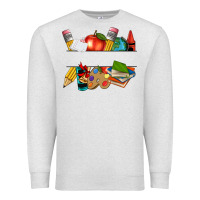 Oatmeal Heather teacher name frame custom Premium Sweatshirt - texasbilliewilder