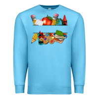 Ocean Blue teacher name frame custom Premium Sweatshirt - texasbilliewilder