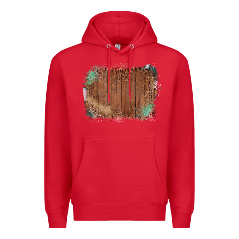 Wood Glitter Leopard Pattern Frame Premium Hoodie by Bettercallsaul | Teevron