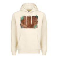 Tofu Wood Glitter Leopard Pattern Frame Premium Hoodie - Bettercallsaul