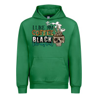 Emerald i like my coffee black like my soul Urban Hoodie - Jasminsmagicworld