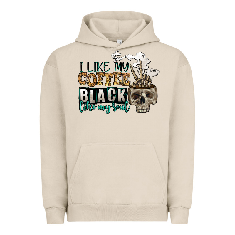 I Like My Coffee Black Like My Soul Urban Hoodie by Jasminsmagicworld | Teevron