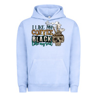Pigment Grape Ice i like my coffee black like my soul Urban Hoodie - Jasminsmagicworld