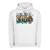 Pigment Lunar Rock i like my coffee black like my soul Urban Hoodie - Jasminsmagicworld