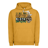 Pigment Peanut Butter i like my coffee black like my soul Urban Hoodie - Jasminsmagicworld