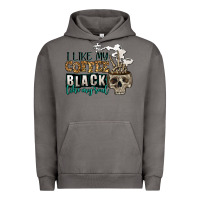 Pigment Tornado i like my coffee black like my soul Urban Hoodie - Jasminsmagicworld