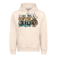 Sandshell i like my coffee black like my soul Urban Hoodie - Jasminsmagicworld
