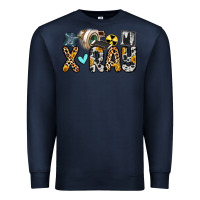 Navy x ray Premium Sweatshirt - Zillion Design Studio