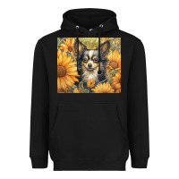Black chihuahua Heavyweight Hoodie - Unal Design