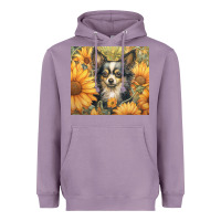 Lavender chihuahua Heavyweight Hoodie - Unal Design