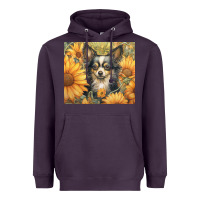 Plum chihuahua Heavyweight Hoodie - Unal Design
