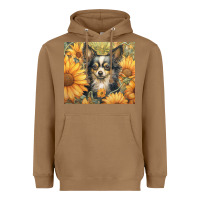 Toasted Coconut chihuahua Heavyweight Hoodie - Unal Design