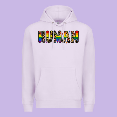 Human Premium Hoodie Designed By Jahusdesignshop
