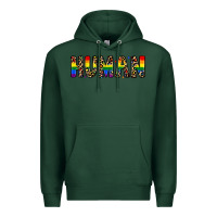 Sports Green human Premium Hoodie - JahusDesignShop