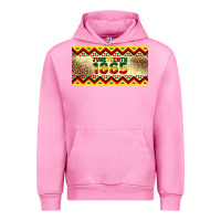 Fuchsia Pink juneteenth 1865 leopard licence plate template Urban Hoodie - Artiststas