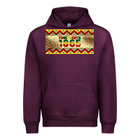 Mauve Wine juneteenth 1865 leopard licence plate template Urban Hoodie - Artiststas