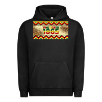 Pigment Black juneteenth 1865 leopard licence plate template Urban Hoodie - Artiststas