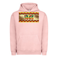 Pigment Salmon juneteenth 1865 leopard licence plate template Urban Hoodie - Artiststas
