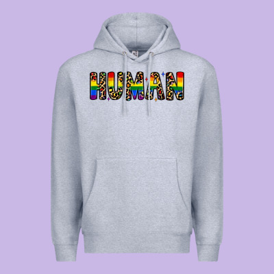 Human Premium Hoodie Designed By Jahusdesignshop