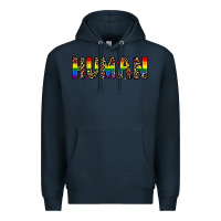 Navy human Premium Hoodie - JahusDesignShop