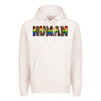 Pale Pink human Premium Hoodie - JahusDesignShop