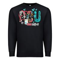 Black pcu Premium Sweatshirt - Zillion Design Studio