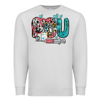 Dove Grey pcu Premium Sweatshirt - Zillion Design Studio