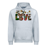 Heather Grey love christmas Urban Hoodie - JahusDesignShop