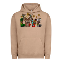Pigment Burro love christmas Urban Hoodie - JahusDesignShop