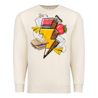 Sandshell teacher lightning bolt Premium Sweatshirt - texasbilliewilder