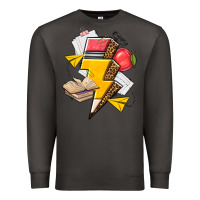 Smoke teacher lightning bolt Premium Sweatshirt - texasbilliewilder