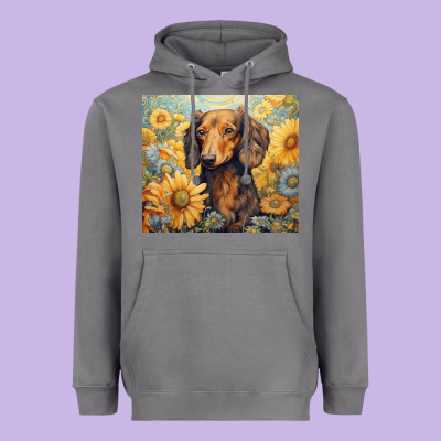 Heavyweight Hoodie dachshund