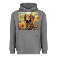 Storm dachshund Heavyweight Hoodie - Unal Design