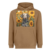 Toasted Coconut dalmatian Heavyweight Hoodie - Unal Design