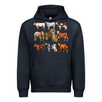Navy western cowsand sunflowers Urban Hoodie - AdoDesignShop